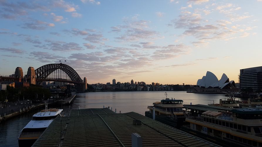 Sydney: Opera House und Habour Bridge