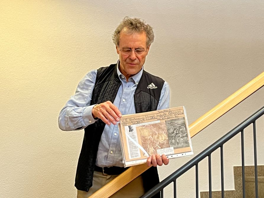 Akribisch geführte Aufzeichnungen von Dr. Fritz Albrecht sen.