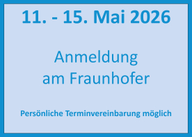 Die Anmeldung am Joseph-von-Fraunhofer-Gymnasium findet von 11. - 15. Mai 2026 statt. Wir freuen uns über Ihren Besuch und stehen Ihnen in der Zeit von 8.00 - 17.00 Uhr für eine persönliche Beratung und für Auskünfte zur Verfügung.