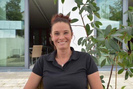 Unsere Chefin des Mensateams: Caro Henzler