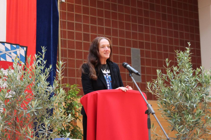Grußwort von Chams Erster Bürgermeisterin Karin Bucher