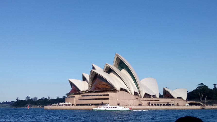 Das weltberühmte Opera House in Sydney