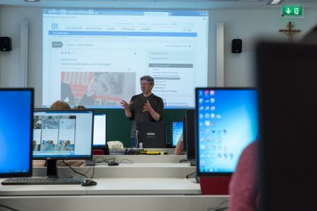 Peter Allgaier vom Bayerischen Rundfunk