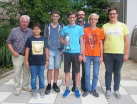 Bauer, Springer, Turm und König