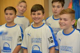 Trikots für den Stützpunkt Fußball