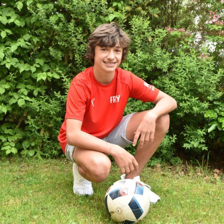 Familie Koller lebt in Altenmarkt und für Sohn Luca (13) war bereits früh klar, dass er in die gebundene Ganztagsschule des Fraunhofer-Gymnasiums gehen wird.