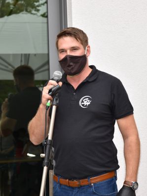 Andreas Schmidhuber von der SH Essen & Trinken GmbH freute sich über den großen Zuspruch.