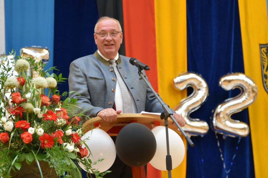 Franz Löffler, Landrat und Bezirkstagspräsident