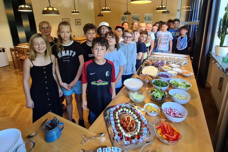 Auch das gemeinsame Essen kam nicht zu kurz.