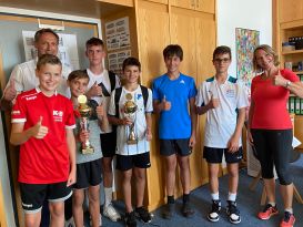 1. Platz im Vergleichswettkampf