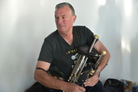 Dan O’Callaghan: Uillean pipe