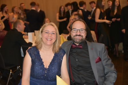 Glücklich über einen wunderbaren Tanzabend: Sigrid und Wolfram Schiedermeier