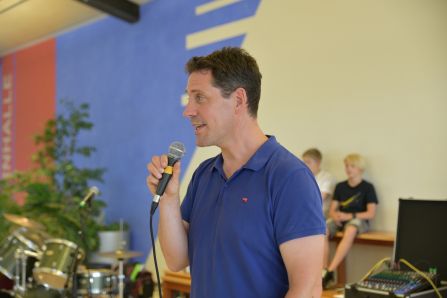 Christian Luy war Ansprechpartner und Organisator der Ausstellung.