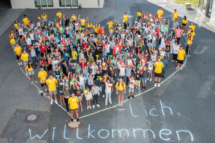 Die 162 neuen Fünftklässler am Fraunhofer-Gymnasium