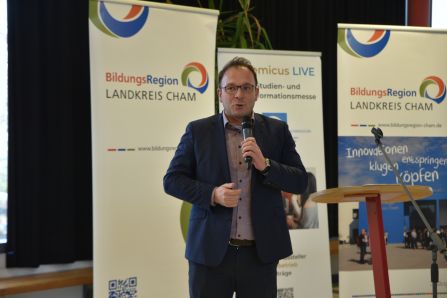 Erster Bürgermeister Martin Stoiber freute sich ebenfalls über die Einladung zur Messe.