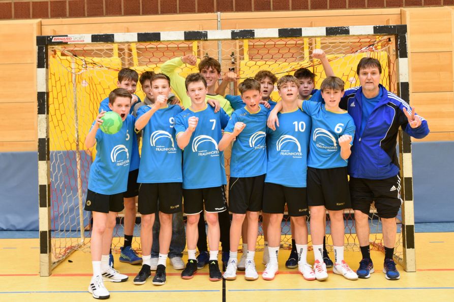 Die Handball-Mannschaft der Jungen III