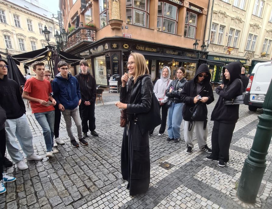 Beim Stadtrundgang durch die Altstadt von Prag