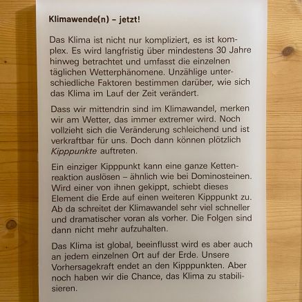 Klimawende(n) – jetzt!