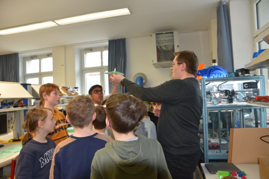 Interessante Einblicke in das Digitale Schülerlabor