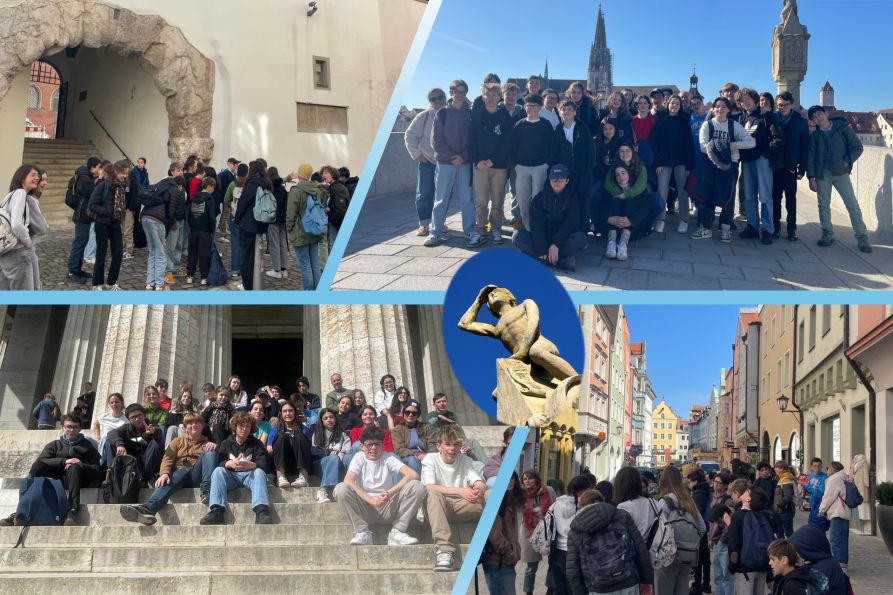 Besuch in Regensburg und auf der Walhalla