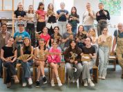 schneiden, kleben, stecken, knicken