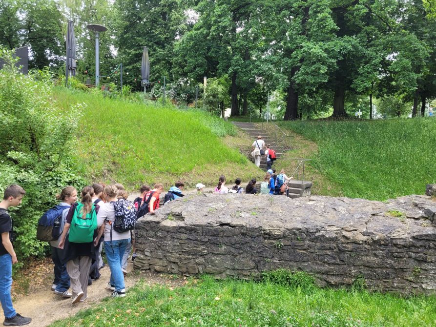 Überall in Regensburg sind noch Zeugnisse der Römerzeit zu finden.
