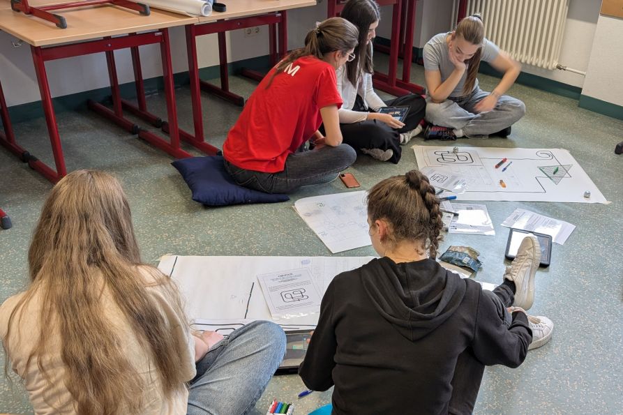 Kreatives Arbeiten beim Thema Softwaretechnik