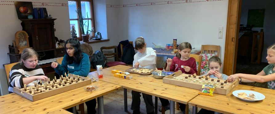 Die Nachspeisen erforderten viel Fingerspitzengefühl.