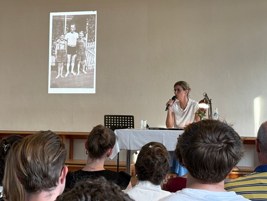 Diana Binder während der Lesung