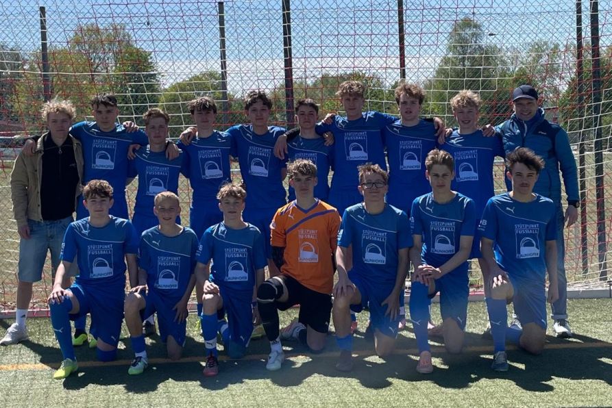 Das Fraunhofer-Team der Jungen II setzte sich beim Kreisfinale Fußball mit einem grandiosen Ergebnis von 10:0 durch.