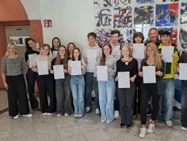 DELF-Prüfung erfolgreich bestanden